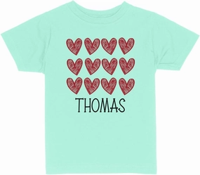 Hearts Thomas Toddler Kids T-Shirt