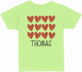 Hearts Thomas Toddler Kids T-Shirt