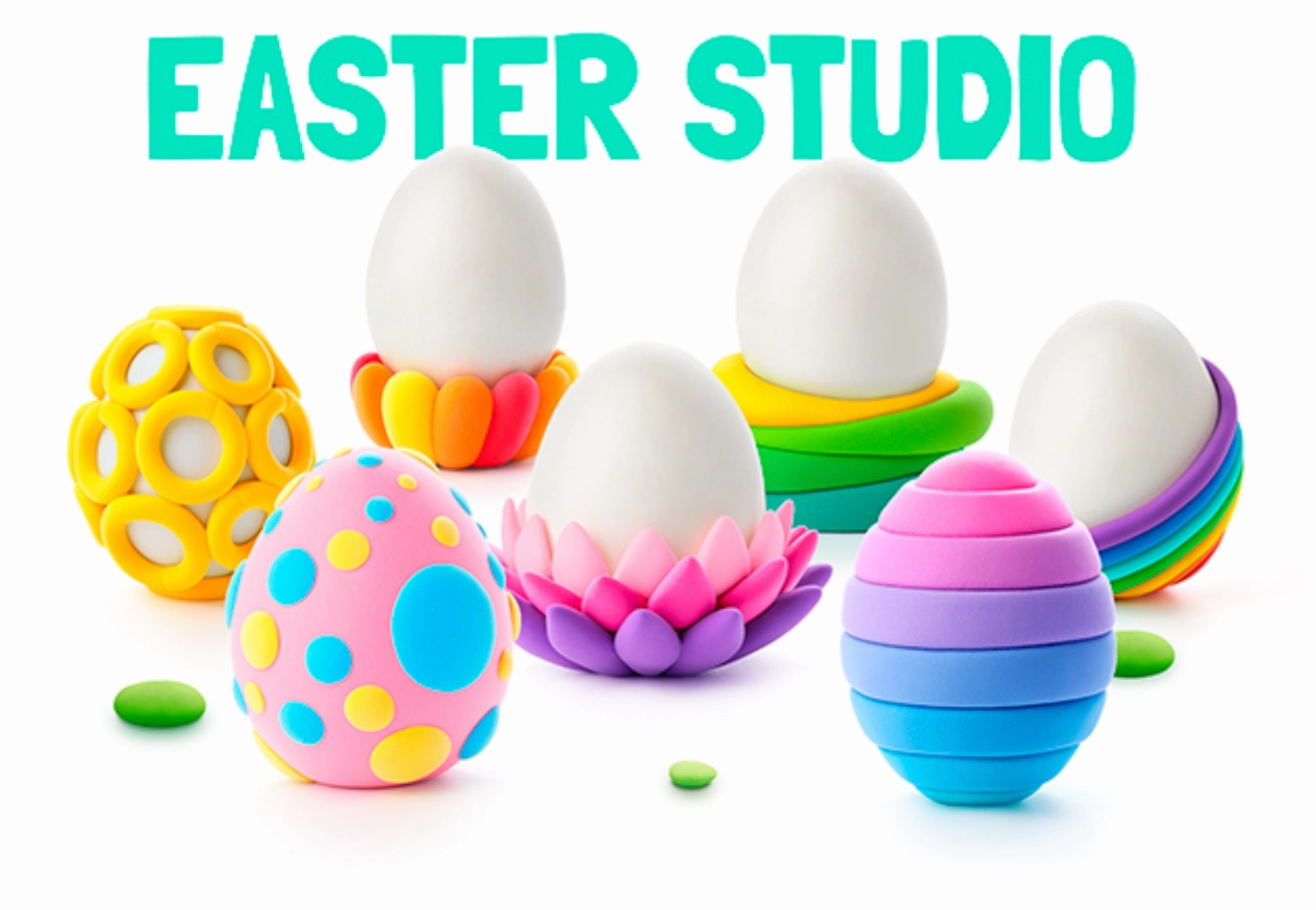 Hey Clay Easter Studio