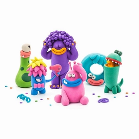 Hey Clay Model Set - Monsters