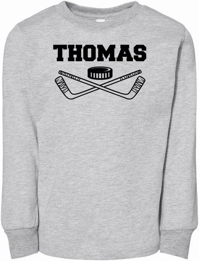 Hockey Thomas Toddler Kids Long Sleeve T-Shirt