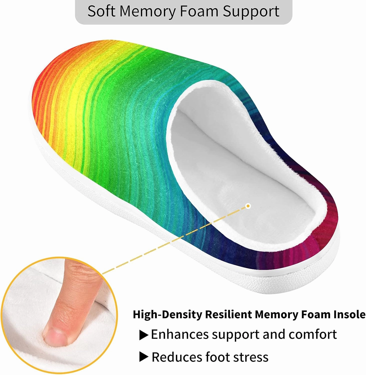 House Slippers Non Slip Home Slippers Casual Shoes Bedroom Travel for Men Women
