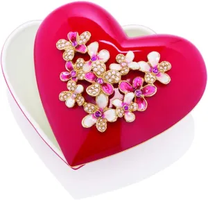 Jay Strongwater Maren Bouquet Heart Box #SDH7383222