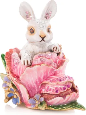 Jay Strongwater Mia Tulip Bunny Box - SDH7437-256