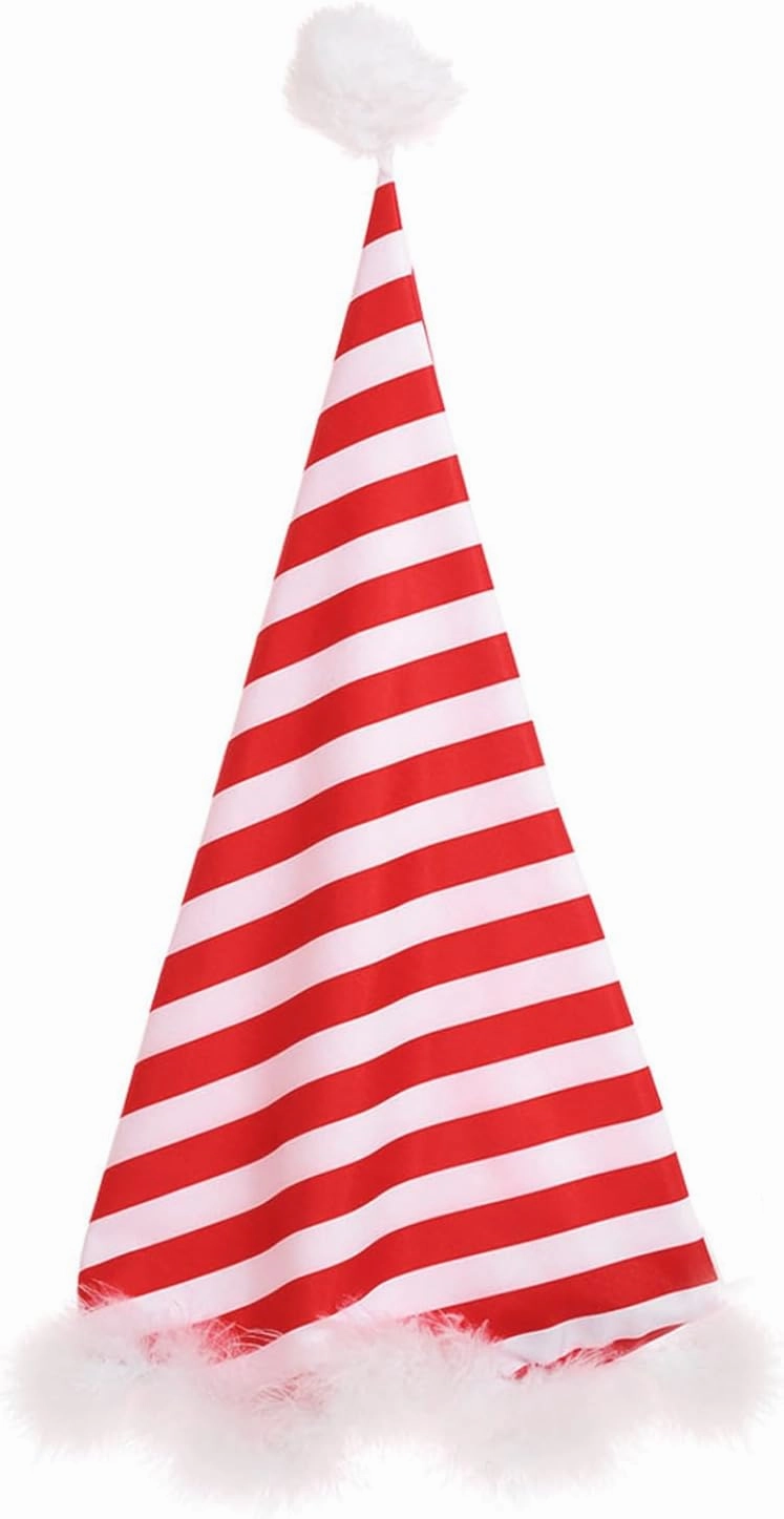 Kids Girls Striped Skating Dress Xmas Santa Figure Ice Skating Dance Dress Christmas Tutu Leotard