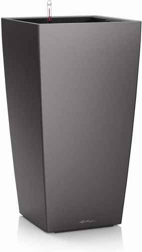 Lechuza CUBICO Premium 22 Anthracite Metallic 18463