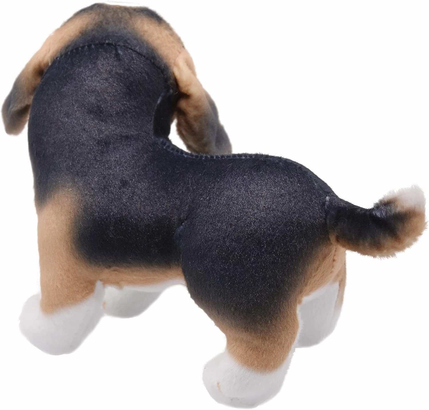 Lifelike Beagle Stuffed Animal Animated Plush Puppy Toy Doll Super Realistic Dogs Act Like Real Excellent Gifts for Kids Birthday Party Dog Collection 9 Inches (Beagle)