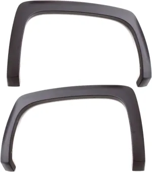 Lund SX140TB SX-Sport Style Fender Flare 2pc. Set for 2019-2020 Chevrolet Silverado 1500, Textured Black