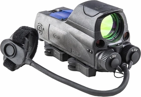 MEPROLIGHT MEPRO MOR Multi-Purpose Reflex Electro Optic Mil-Spec Red Dot with Active and Passive Illumination, Both IR and Visible Pointers.