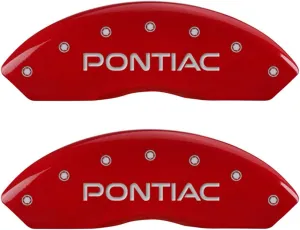 MGP Caliper Covers 2006-2009 Pontiac Solstice - Front and Rear Set - Red