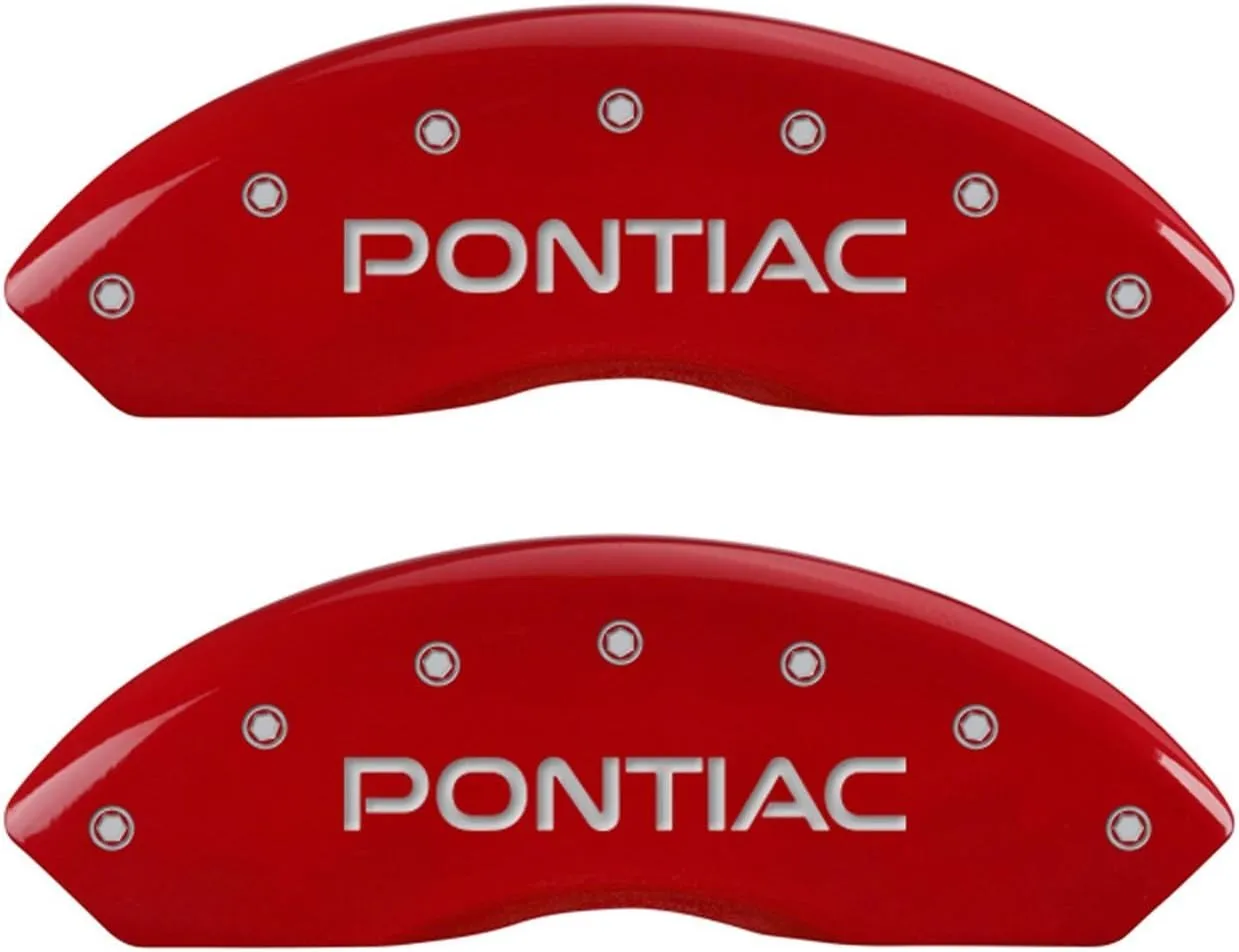 MGP Caliper Covers 2006-2009 Pontiac Solstice - Front and Rear Set - Red