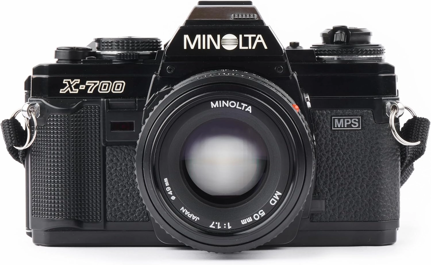 Minolta X-700 35MM SLR Film Camera with MD mount lens System. Included 50mm f/2 Manual Focus Lens (Renewed)