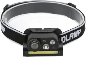 Motion Sensing Headlamp, IPX4 Type C Charging Induction Head Light 7 Gears 2000mAh Rotate Zoom Flashlight with Adjustable Headband for Outdoor Camping