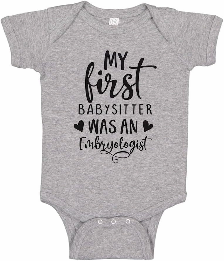 My First Babysitter was an Embryologist Baby Infant Bodysuit