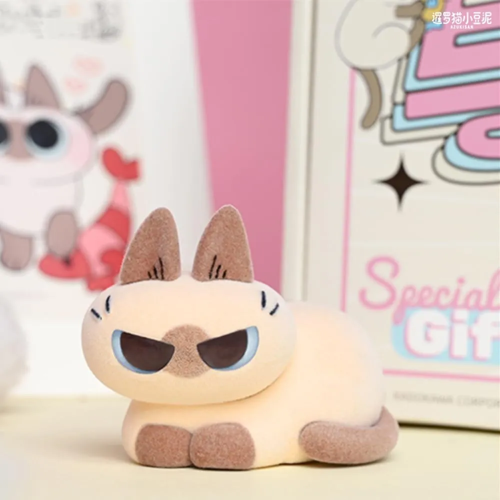 Nobeko Azukican Azukisan Cat Daily Life Series2 Blind Box Figures 1PC Random Art Cute Collectibles Birthday Gift