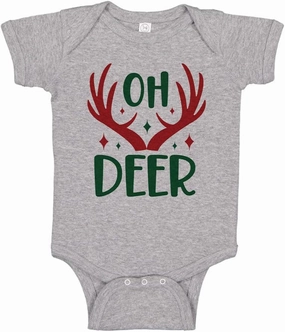 Oh Deer Reindeer Baby Infant Bodysuit