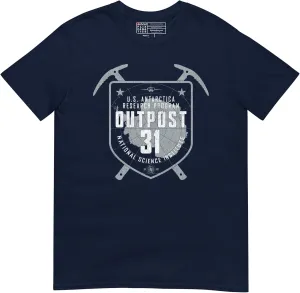 Outpost 31 T-Shirt - Short-Sleeve Unisex T-Shirt - 1982 The Thing