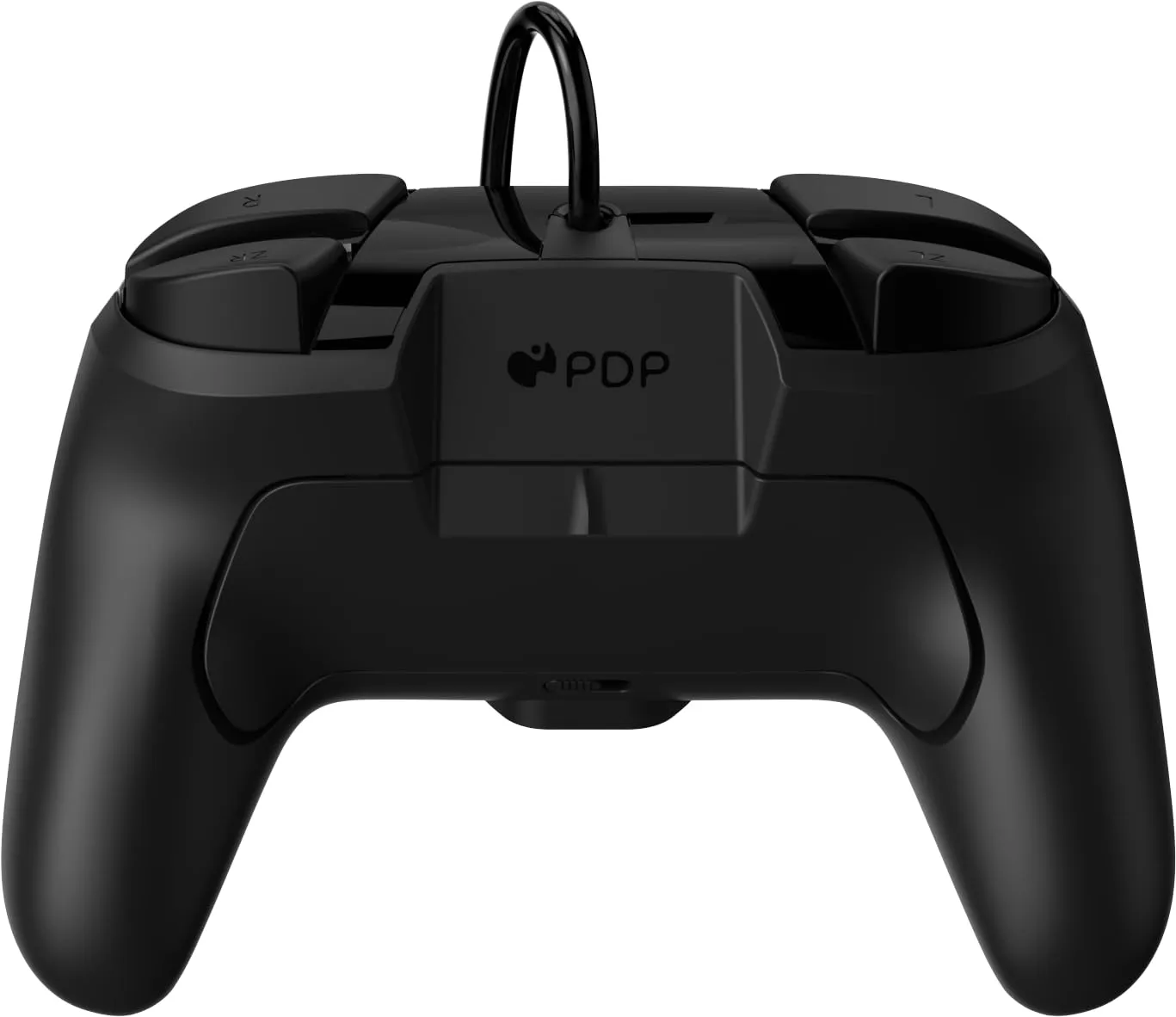 PDP REMATCH Enhanced Wired Power Nintendo Switch Pro Controller, Officially Licensed Switch Lite/OLED Compatible Gamepad, Customizable Programmable Buttons, Black and White