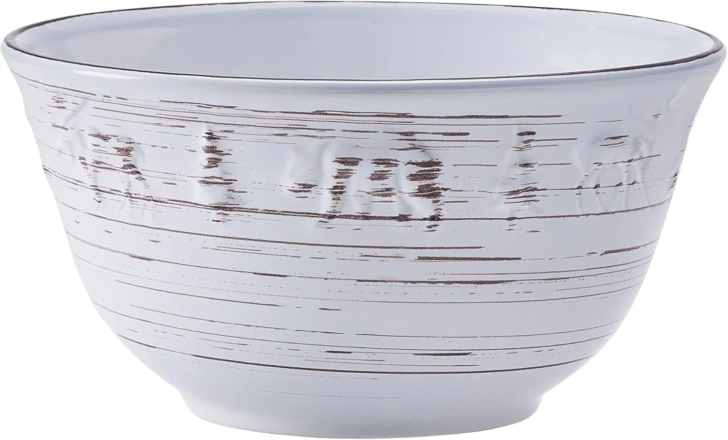 Pfaltzgraff Trellis Lodge 16 Piece Dinnerware Set, Service For 4, White