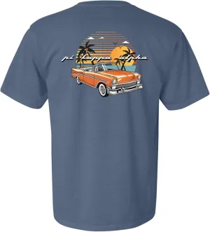 Pi Kappa Alpha Comfort Colors Tshirt | Pike Retro Rides Fraternity Comfort Colors Tee