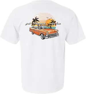 Pi Kappa Alpha Comfort Colors Tshirt | Pike Retro Rides Fraternity Comfort Colors Tee