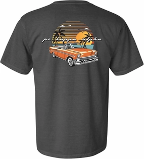 Pi Kappa Alpha Comfort Colors Tshirt | Pike Retro Rides Fraternity Comfort Colors Tee