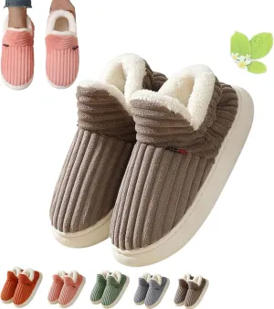 Pluffi Slipper Booties, Pluffi The Cozy & Stylish Slipper, Warm Plush Lining Slippers for Women and Men