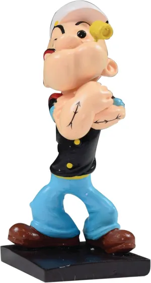 poppaye Bobblehead Table Top Figure, 14 cm Tall, Perfect for Desk, Home, Office and car,for 15  Years Age.