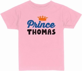 Prince Thomas Toddler Kids T-Shirt
