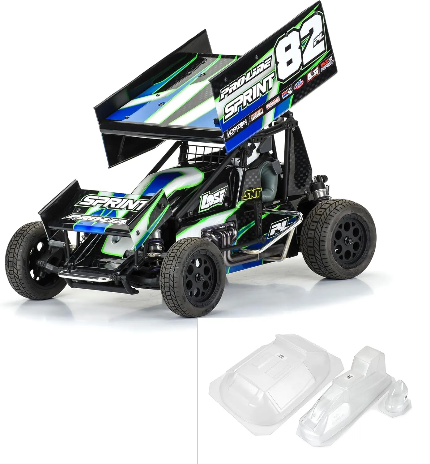 Pro-line Racing Lightweight Sprint Car Body Panel Kit for Losi 22S Sprint Car PRO367400