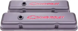 Proform 141-750 Heavy-Gauge Stamped Steel Short Stamped Valve Cover, black