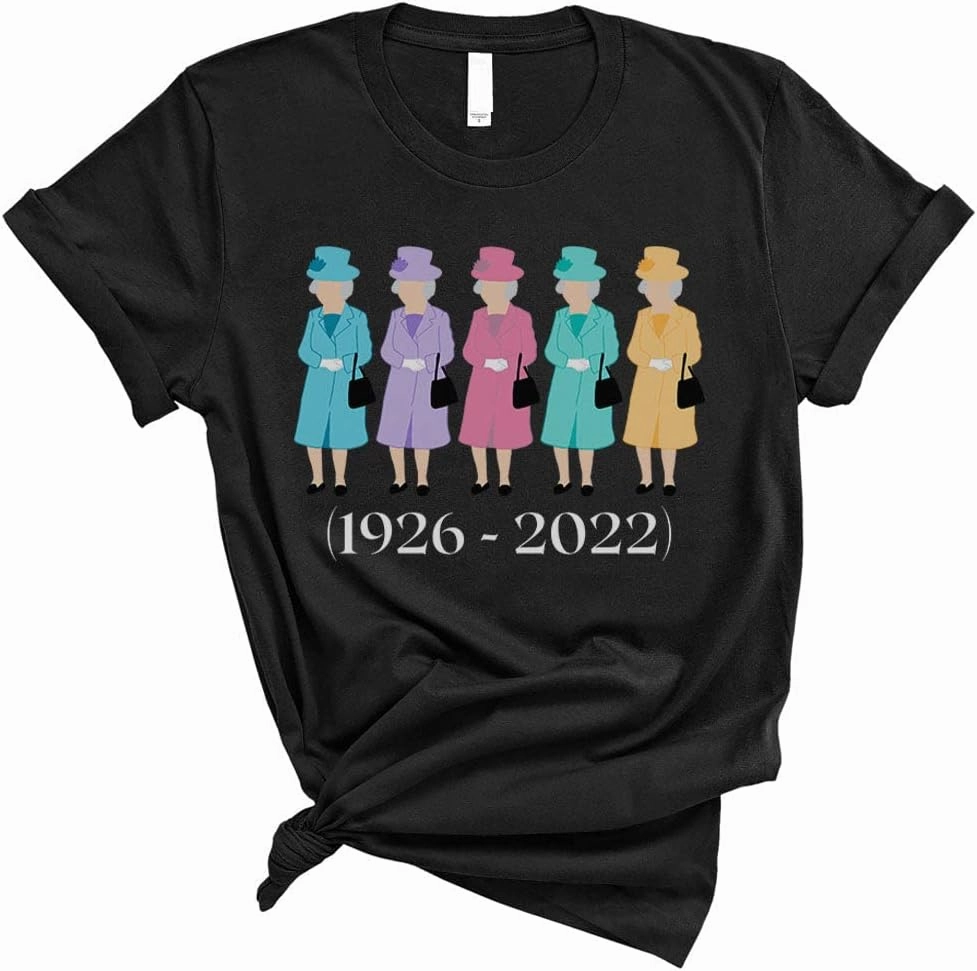 Queen Elizabeth Illustration Shirt Unisex