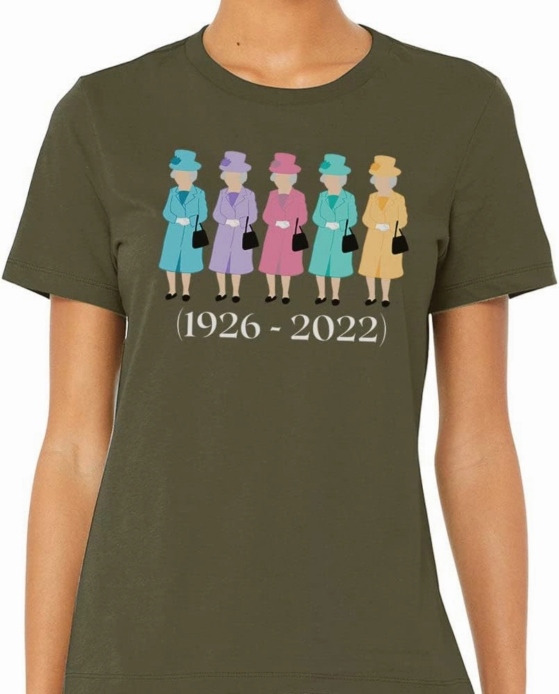 Queen Elizabeth Illustration Shirt Unisex