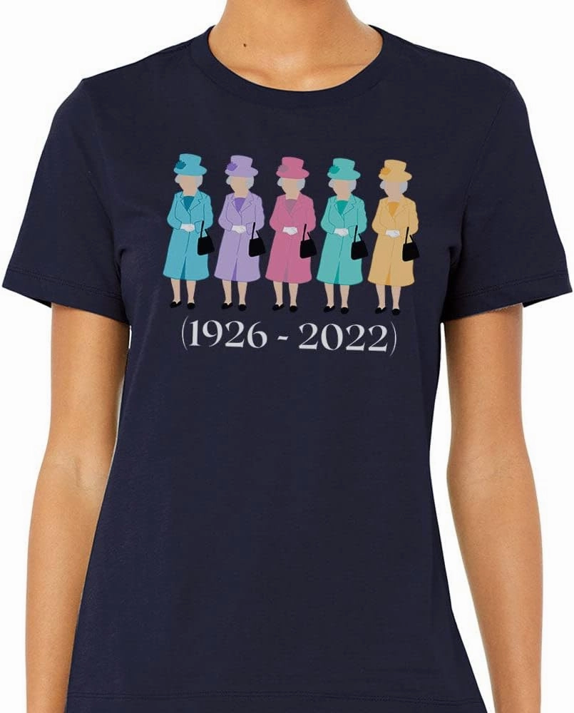 Queen Elizabeth Illustration Shirt Unisex