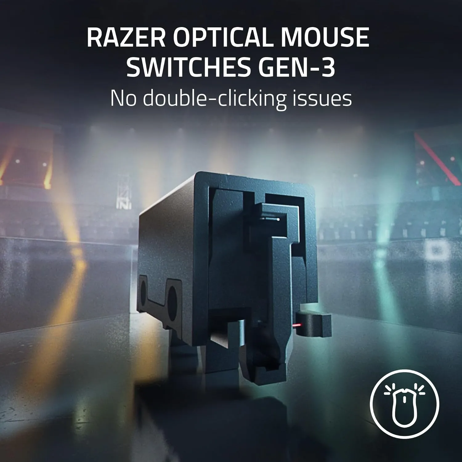 Razer DeathAdder V3 Pro Wireless Gaming Mouse   Hyperpolling Wireless Dongle: 63g Ultra Lightweight - Focus Pro 30K Optical Sensor - Optical Switches Gen-3-5 Programmable Buttons - Black