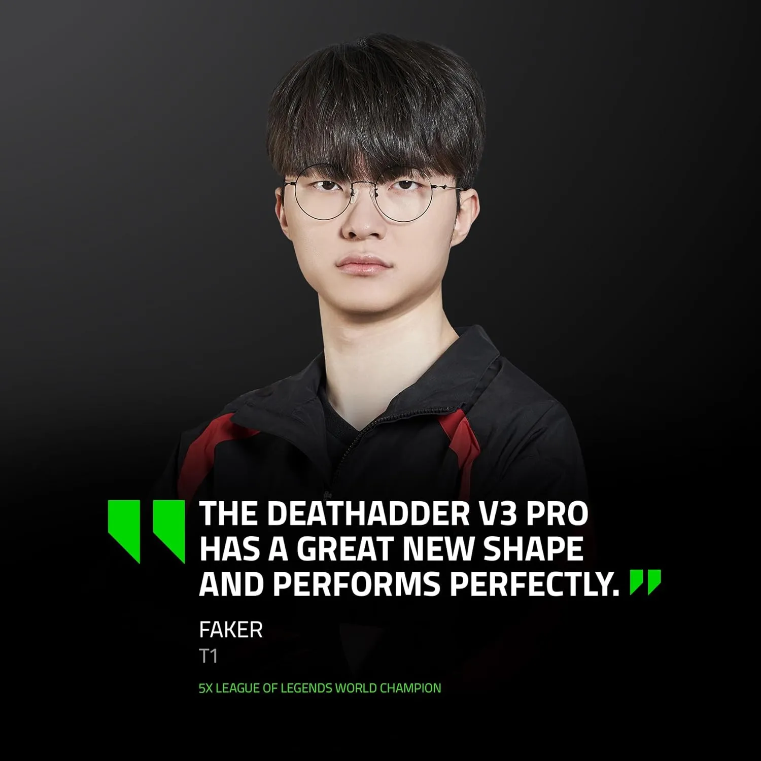 Razer DeathAdder V3 Pro Wireless Gaming Mouse   Hyperpolling Wireless Dongle: 63g Ultra Lightweight - Focus Pro 30K Optical Sensor - Optical Switches Gen-3-5 Programmable Buttons - Black