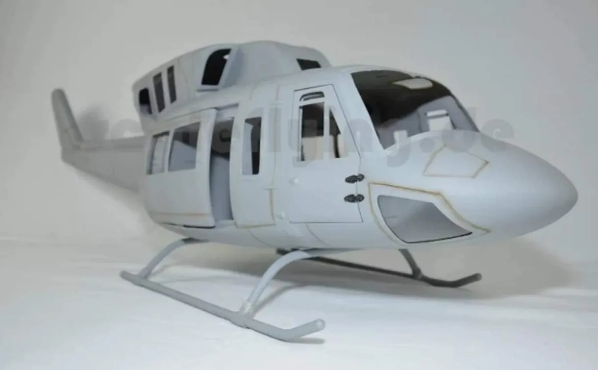 RC Helicopter 500 UH-1N Iroquois Pre-Painted fuselage