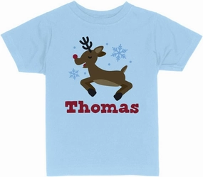 Reindeer Thomas Christmas Toddler Kids T-Shirt
