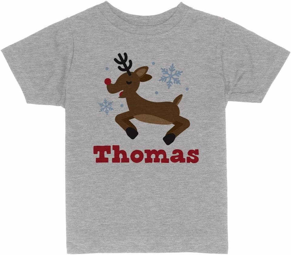 Reindeer Thomas Christmas Toddler Kids T-Shirt