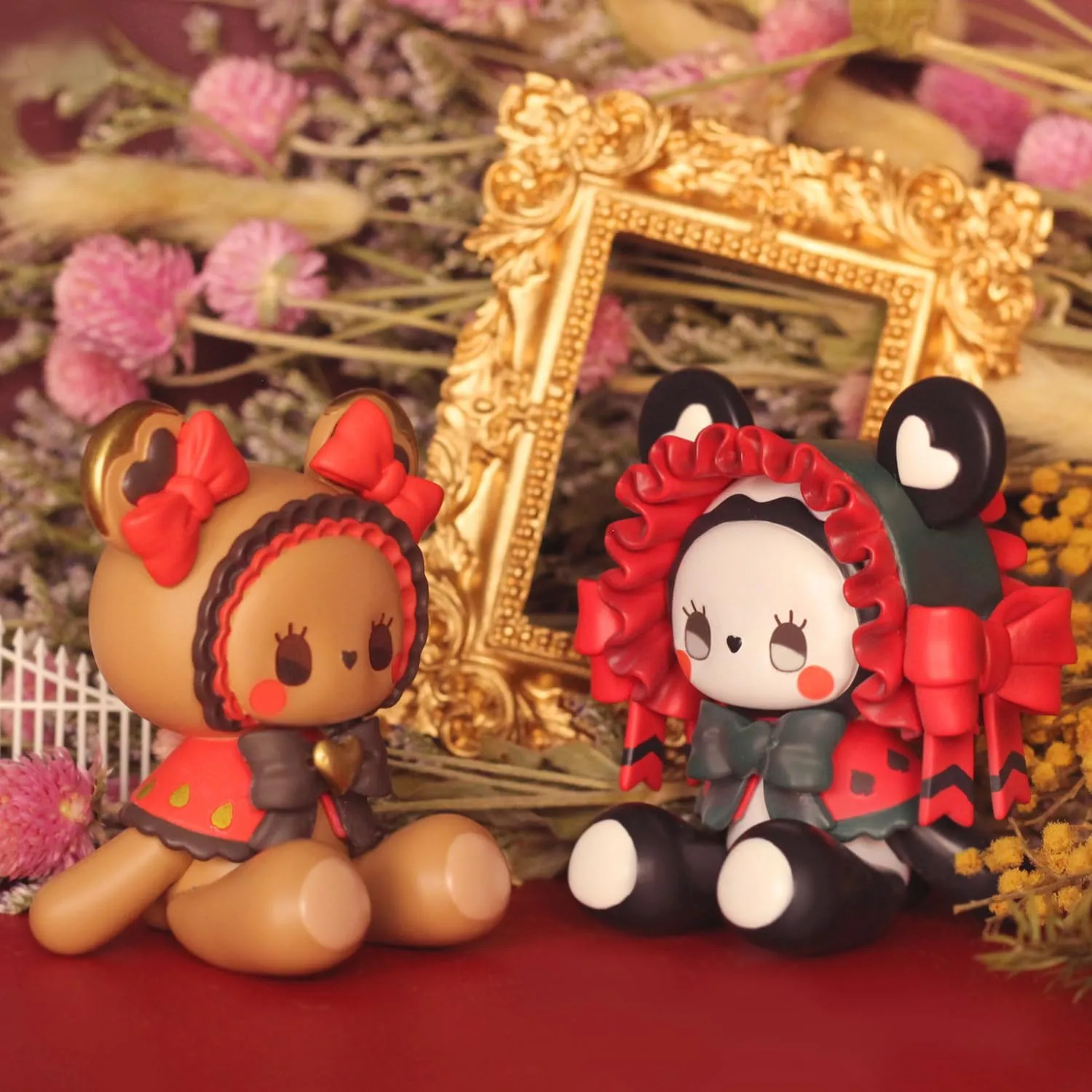 Secret Forest Tea Party Series Blind Bag Mystery Box Toys - 8PCS Cute Blind Box Figures for Birthday Gifts