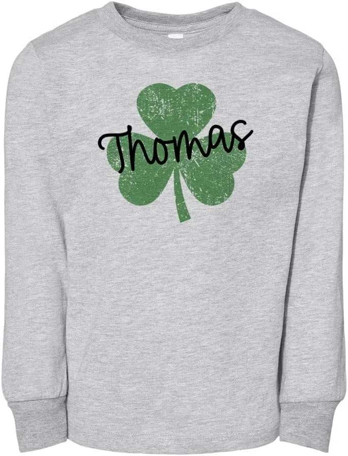 Shamrock Thomas Toddler Kids Long Sleeve T-Shirt
