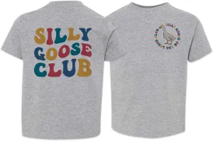 Silly Goose Club Front and Back Toddler Kids T-Shirt