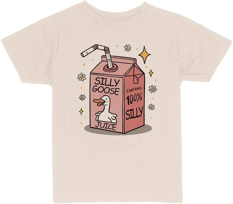 Silly Goose Juice Toddler Kids T-Shirt