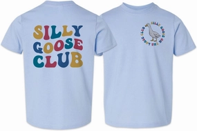 Silly Goose Club Front and Back Toddler Kids T-Shirt