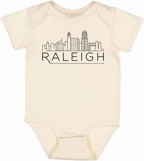 Skyline Raleigh North Carolina Baby Infant Bodysuit