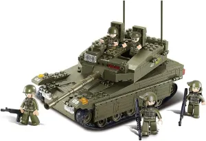 Sluban Merkava Tank 344 Pieces Building Blocks Set
