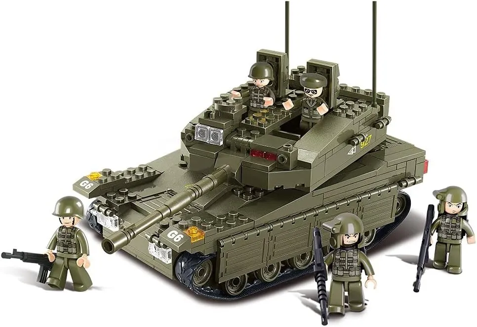 Sluban Merkava Tank 344 Pieces Building Blocks Set