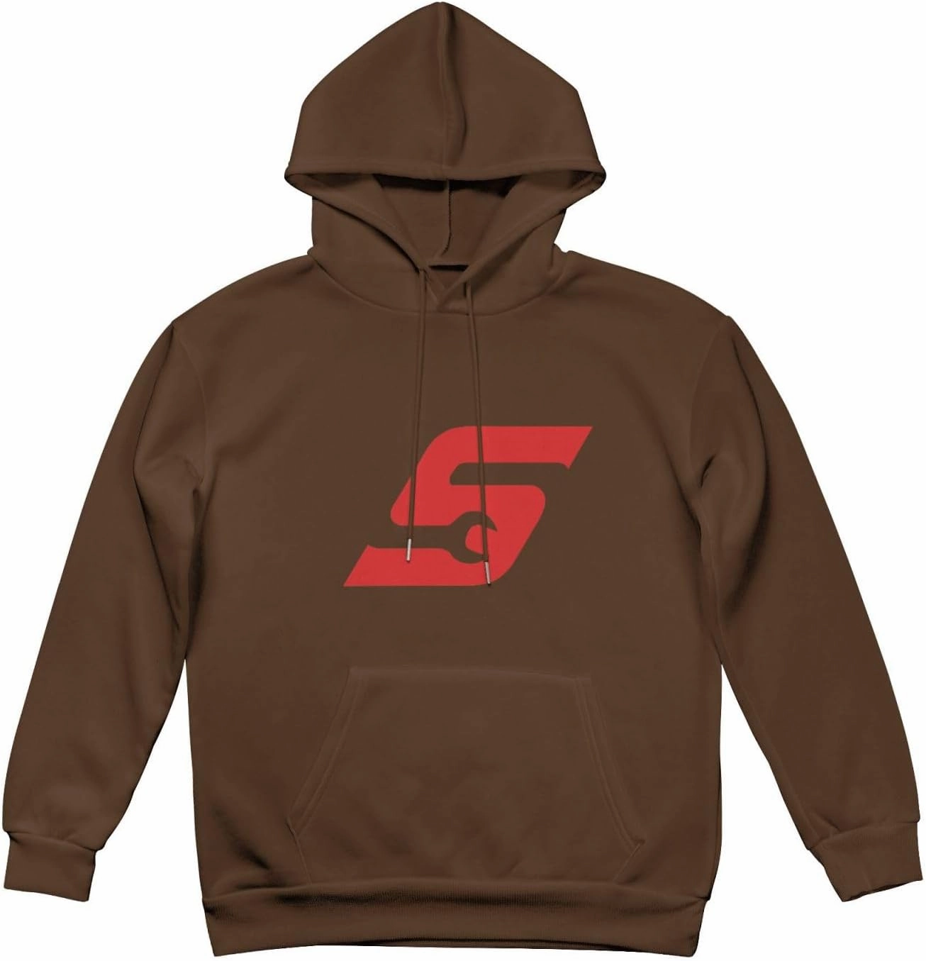 Snap On Mens Hoodies Fall Winter Sweatshirt Long Sleeve Casual Loose Basic Pullover Fleece Hooded-