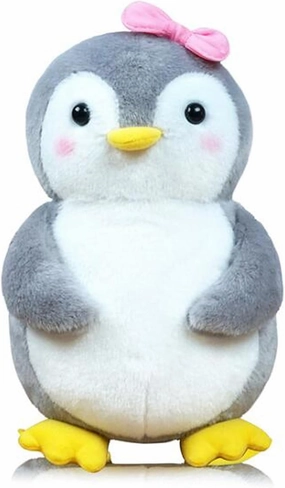 Stuffed Penguin Plush Ocean Animals Toys Dolls Decorations Gifts for Kids Boys Girls 10 Inches (Pink)