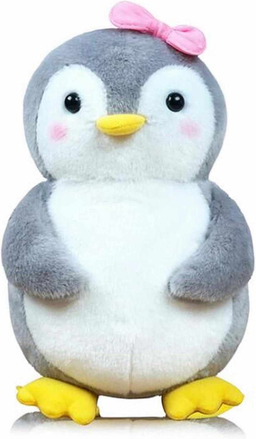 Stuffed Penguin Plush Ocean Animals Toys Dolls Decorations Gifts for Kids Boys Girls 10 Inches (Pink)